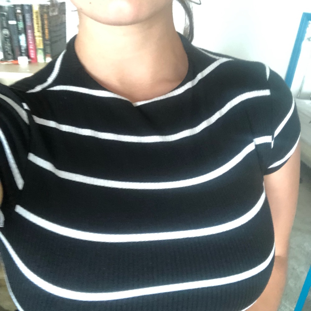 Midi Length Striped Dress - Picture 4 of 4